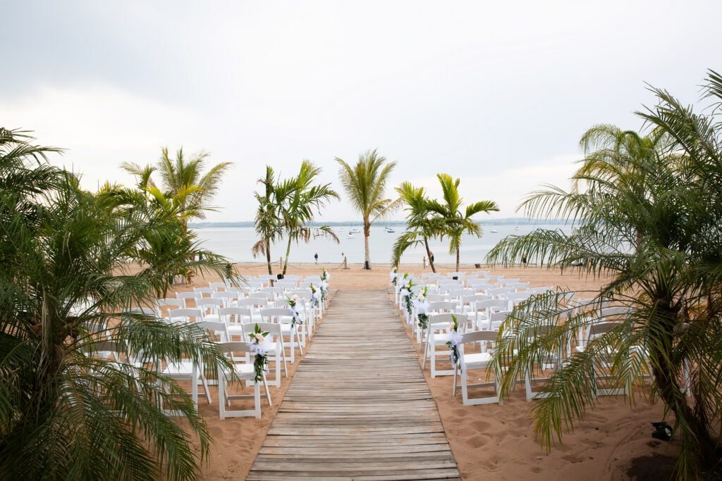 Wedding at Anthonys Ocean View in New Haven CT