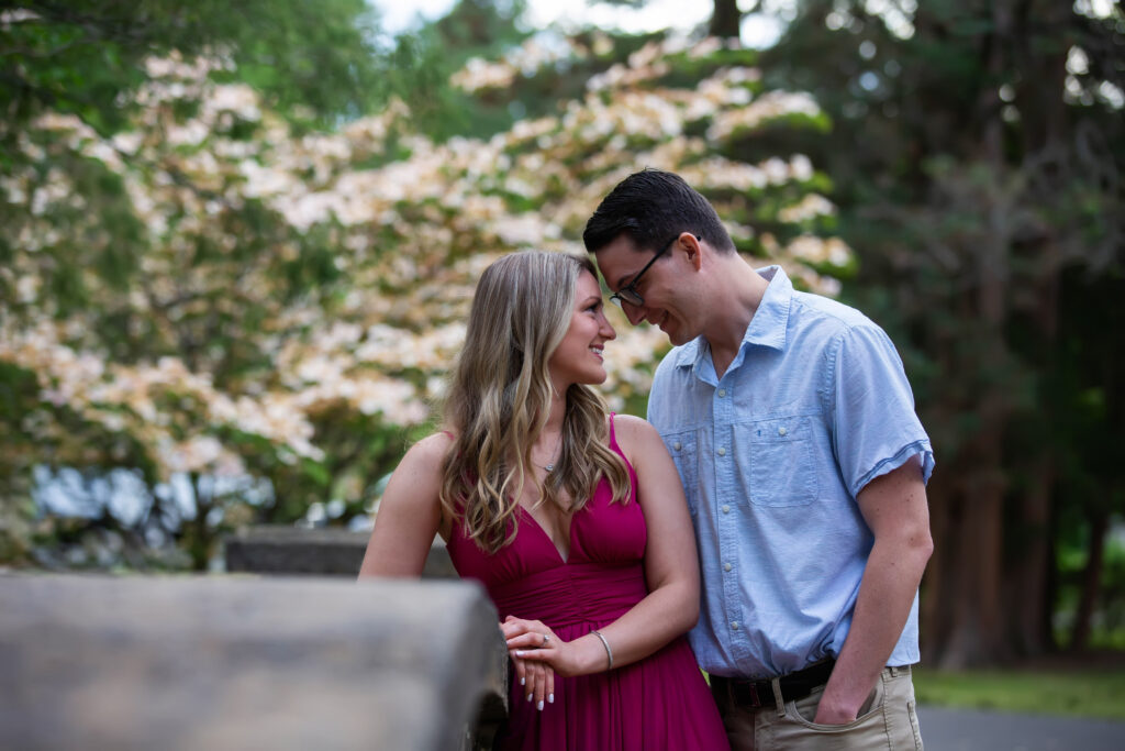 Engagement Session at Elizabeth Park in West Hartford CT