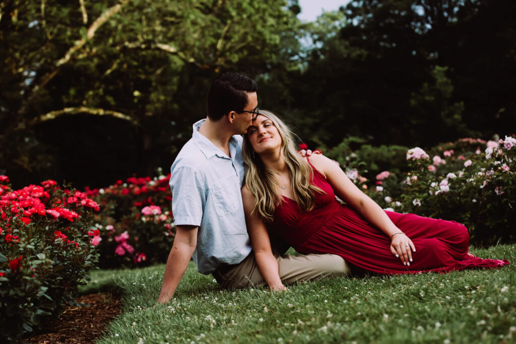 Engagement Session at Elizabeth Park in West Hartford CT