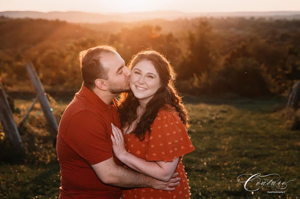 Engagement Session at Gouveia Vineyards in Wallingford, CT