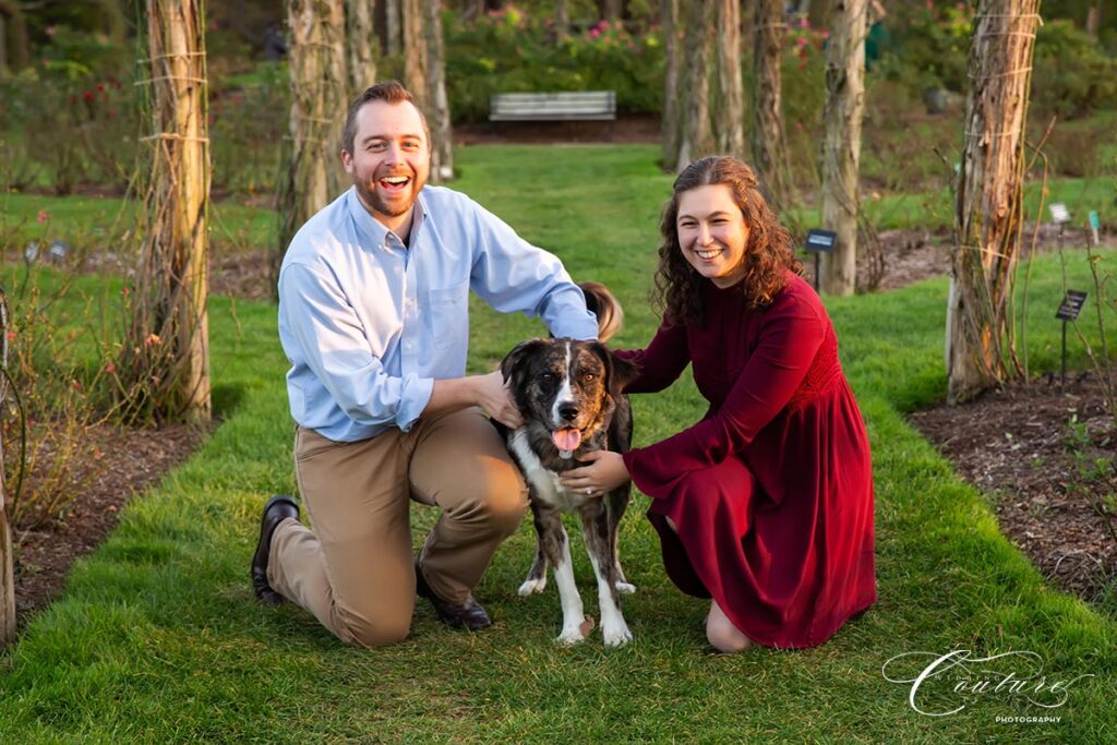 Engagement Session at Elizabeth Park in West Hartford, CT