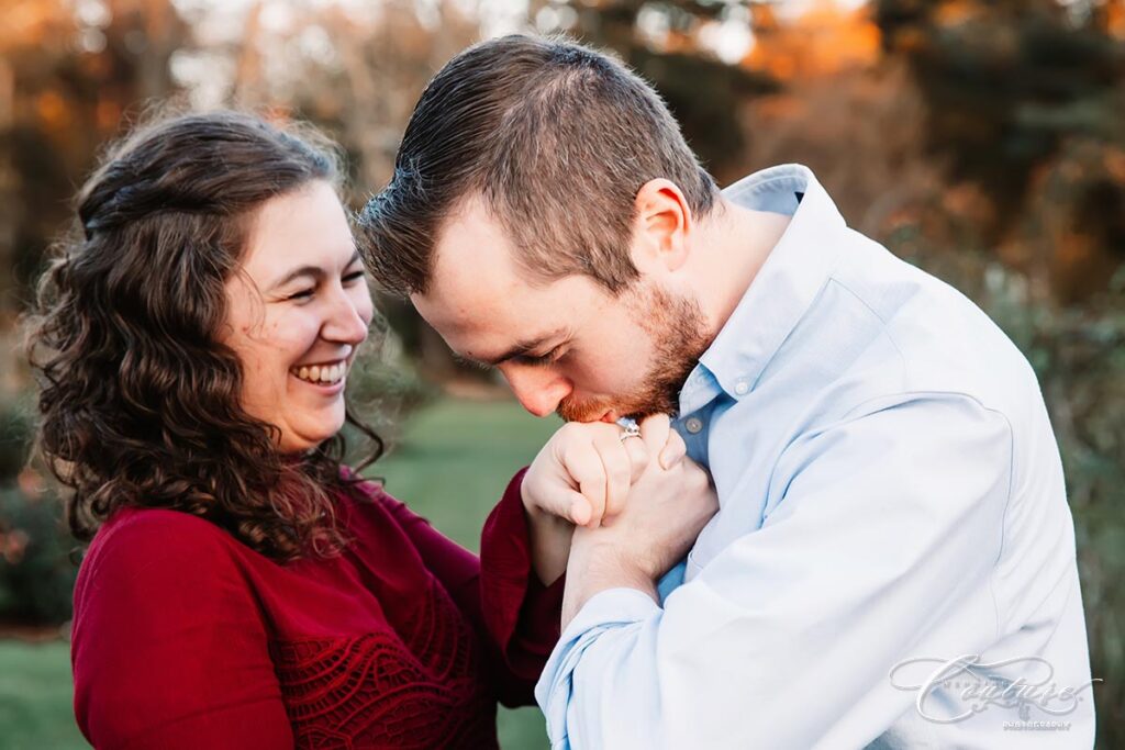 Engagement Session at Elizabeth Park in West Hartford, CT