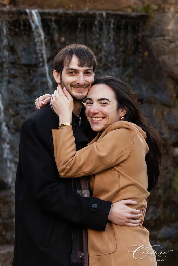 Engagement Session at Hubbard Park in Meridan, CT