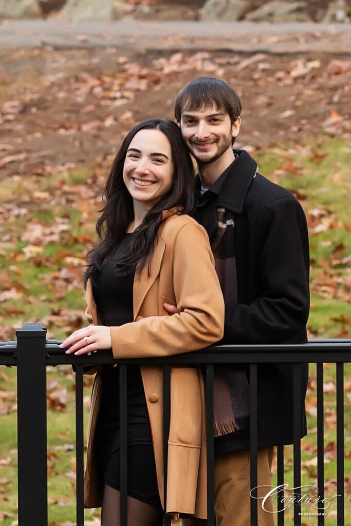 Engagement Session at Hubbard Park in Meridan, CT