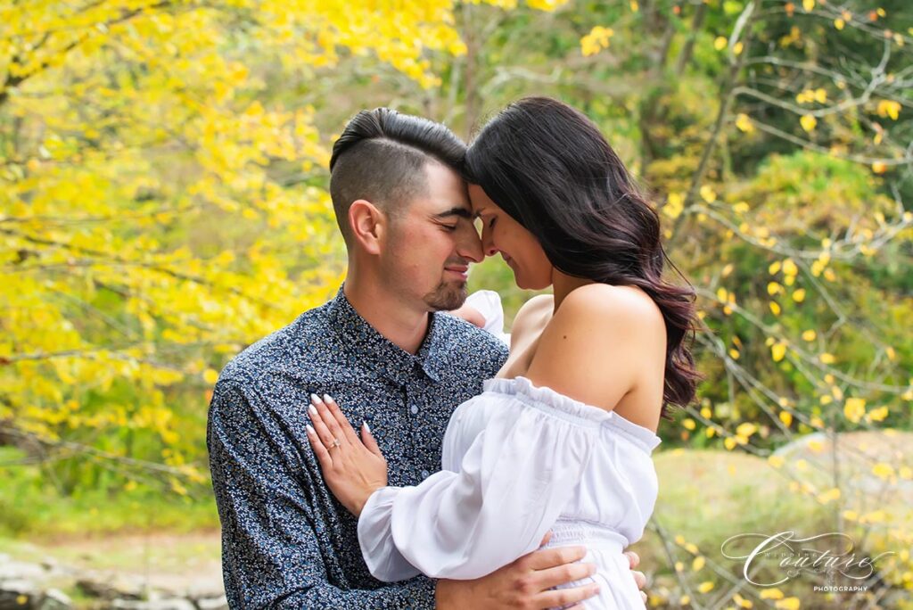 Engagement Session at Southford Falls in Southbury, CT