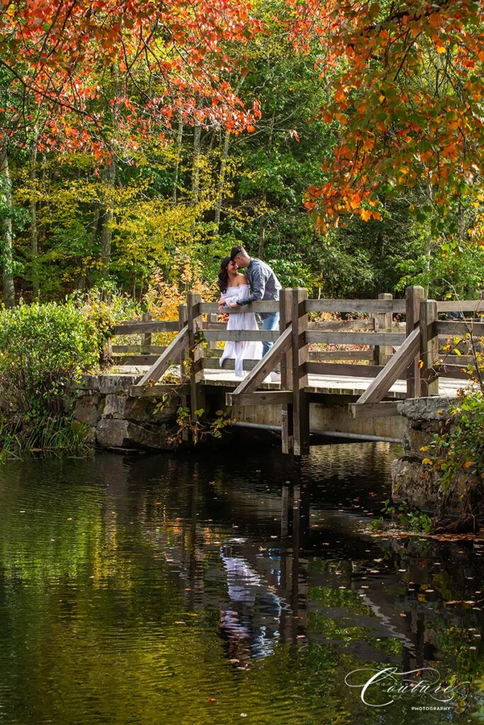 Engagement Session at Southford Falls in Southbury, CT