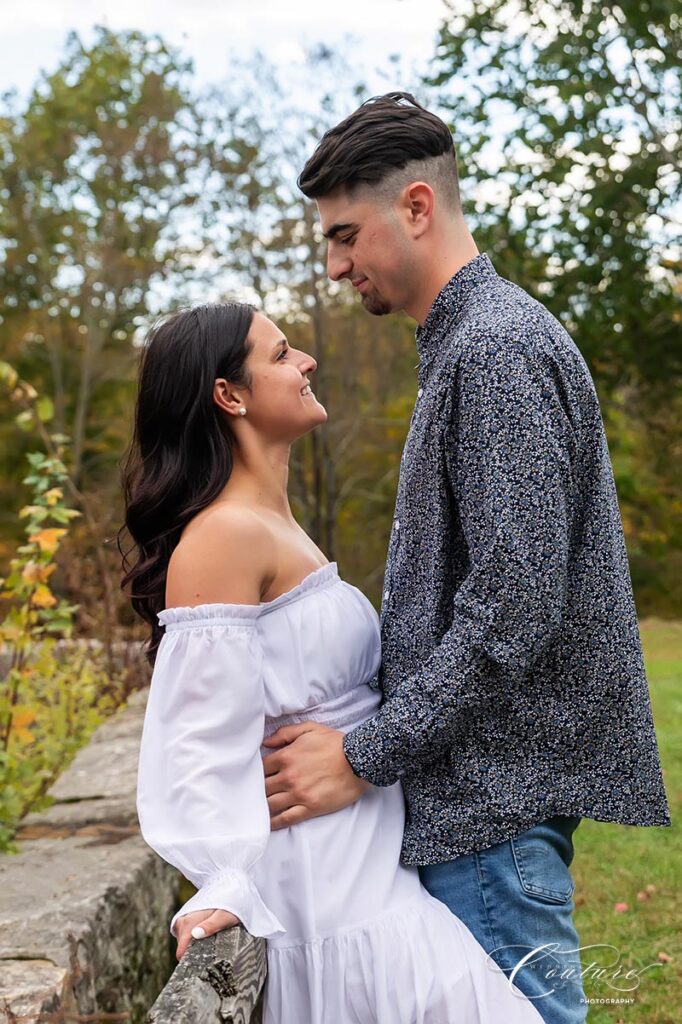 Engagement Session at Southford Falls in Southbury, CT