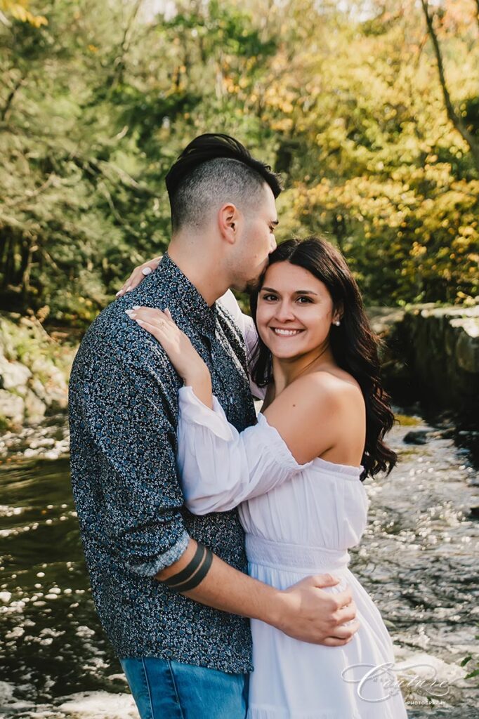 Engagement Session at Southford Falls in Southbury, CT