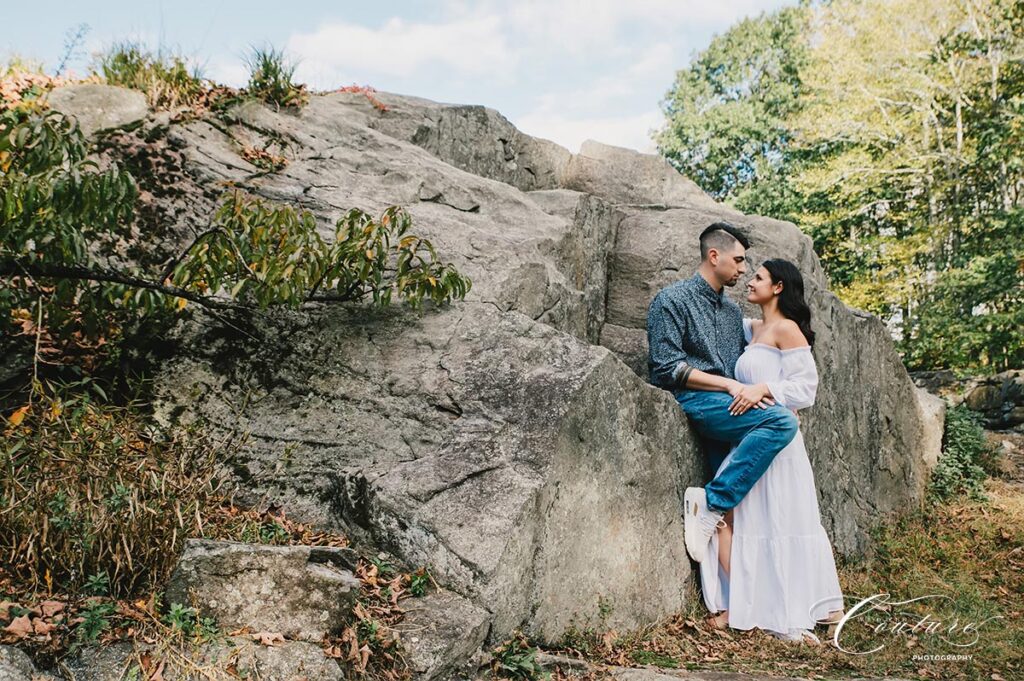 Engagement Session at Southford Falls in Southbury, CT