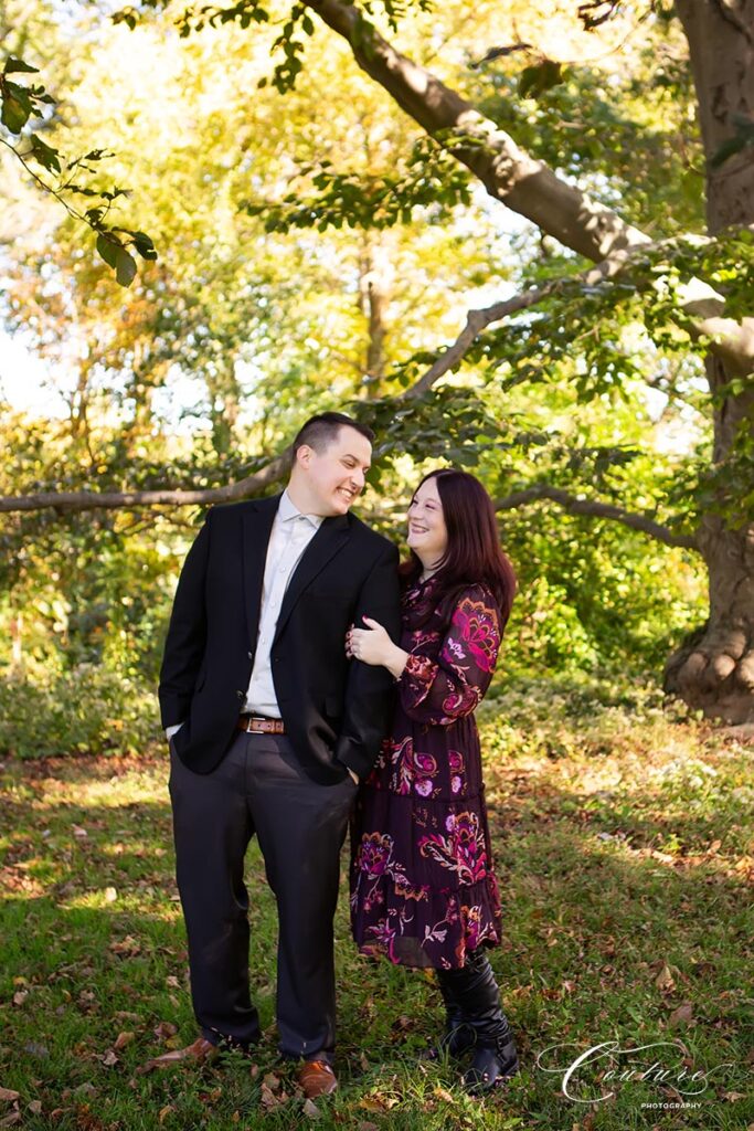 Engagement Session at Edgerton Park in New Haven, CT