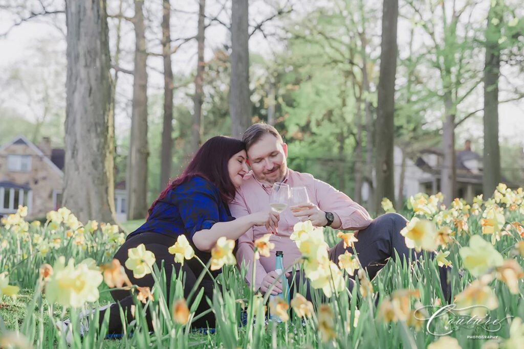 Engagement Session at Hubbard Park in Meridan, CT