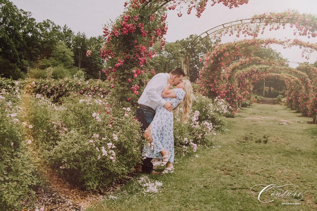 Engagement Session at Elizabeth Park in West Hartford, CT