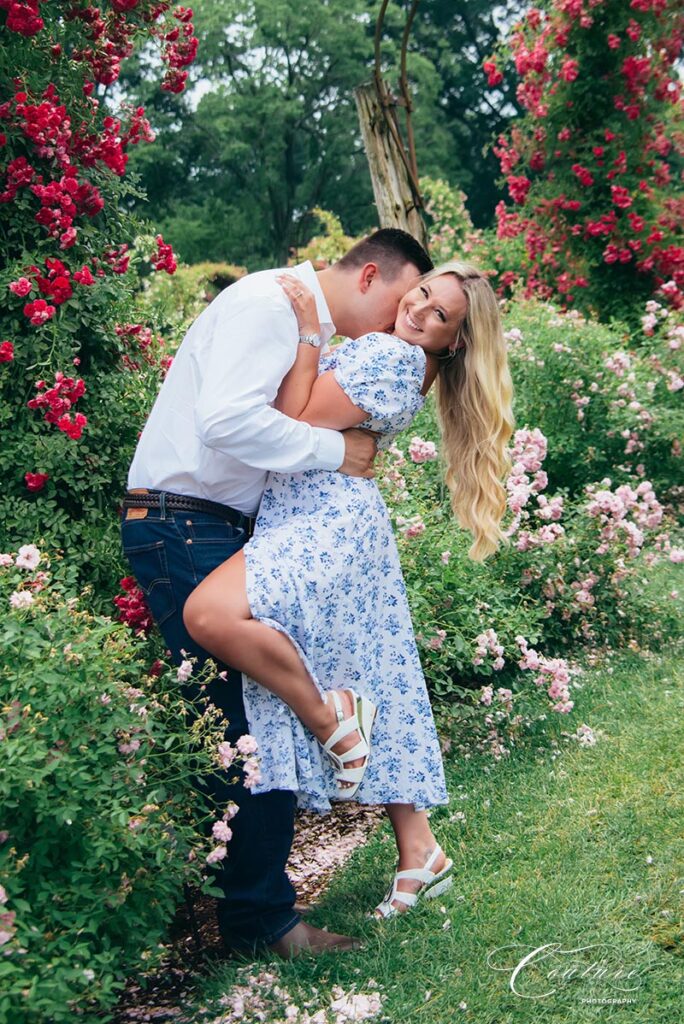 Engagement Session at Elizabeth Park in West Hartford, CT