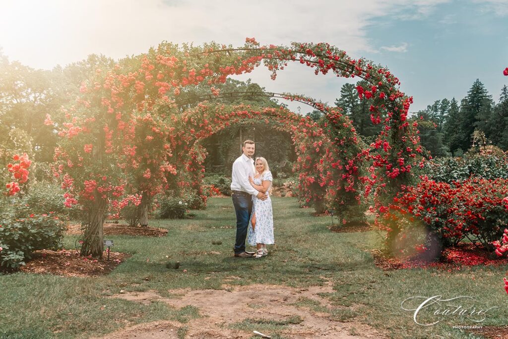 Engagement Session at Elizabeth Park in West Hartford, CT