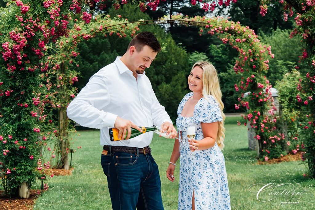 Engagement Session at Elizabeth Park in West Hartford, CT