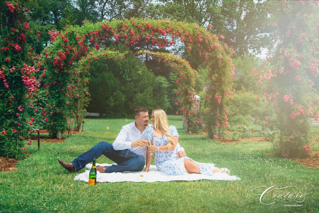 Engagement Session at Elizabeth Park in West Hartford, CT