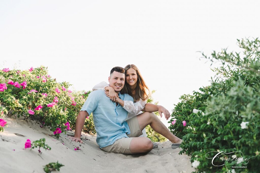 Engagement Session at Hammonasset Beach in Madison, CT