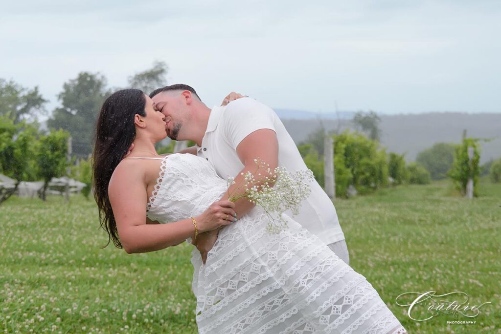 Engagement Session at Gouveia Vineyards in Wallingford, CT