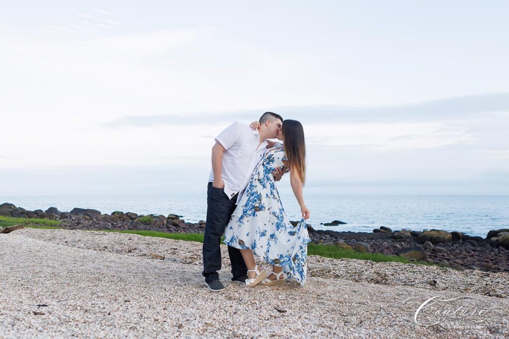 Engagement Session at Hammonasset Park in Madison, CT