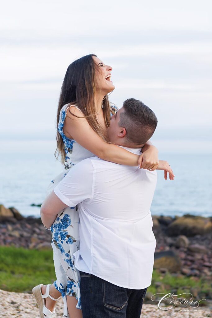 Engagement Session at Hammonasset Park in Madison, CT