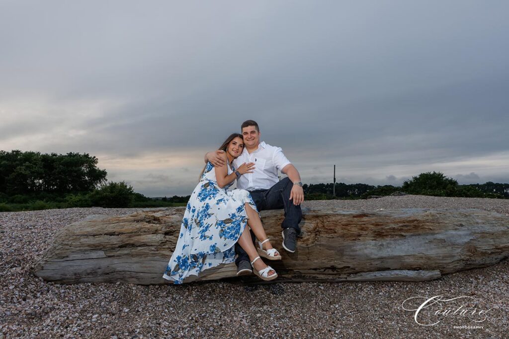 Engagement Session at Hammonasset Park in Madison, CT