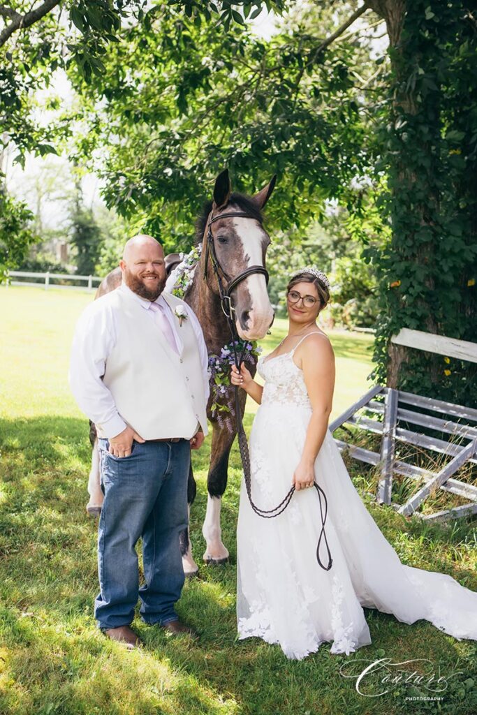 Wedding at Stepping Stone Ranch in Greenwich, RI