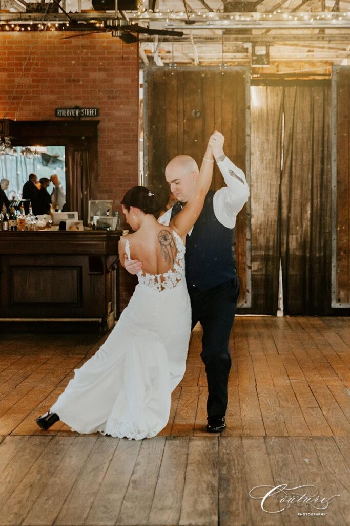 Wedding at The Lace Factory in Deep River, CT