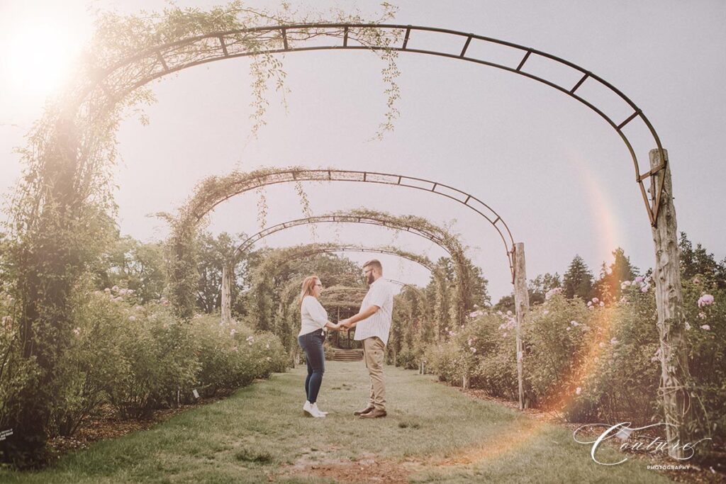 Engagement Session at Elizabeth Park in Hartford, CT