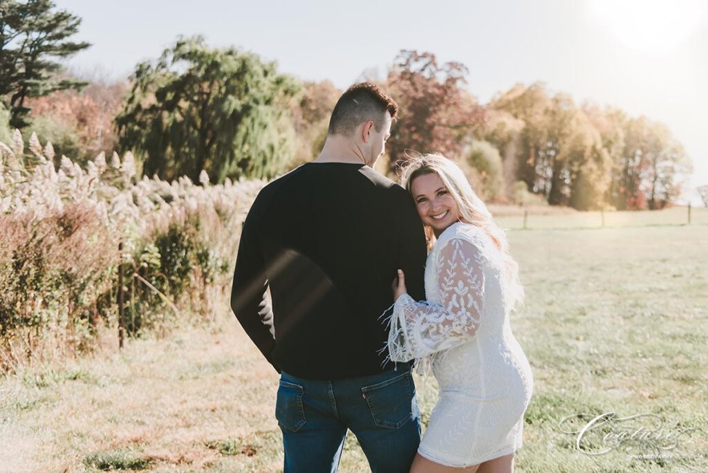 Engagement Session at Gouveia Vineyards in Wallingford, CT