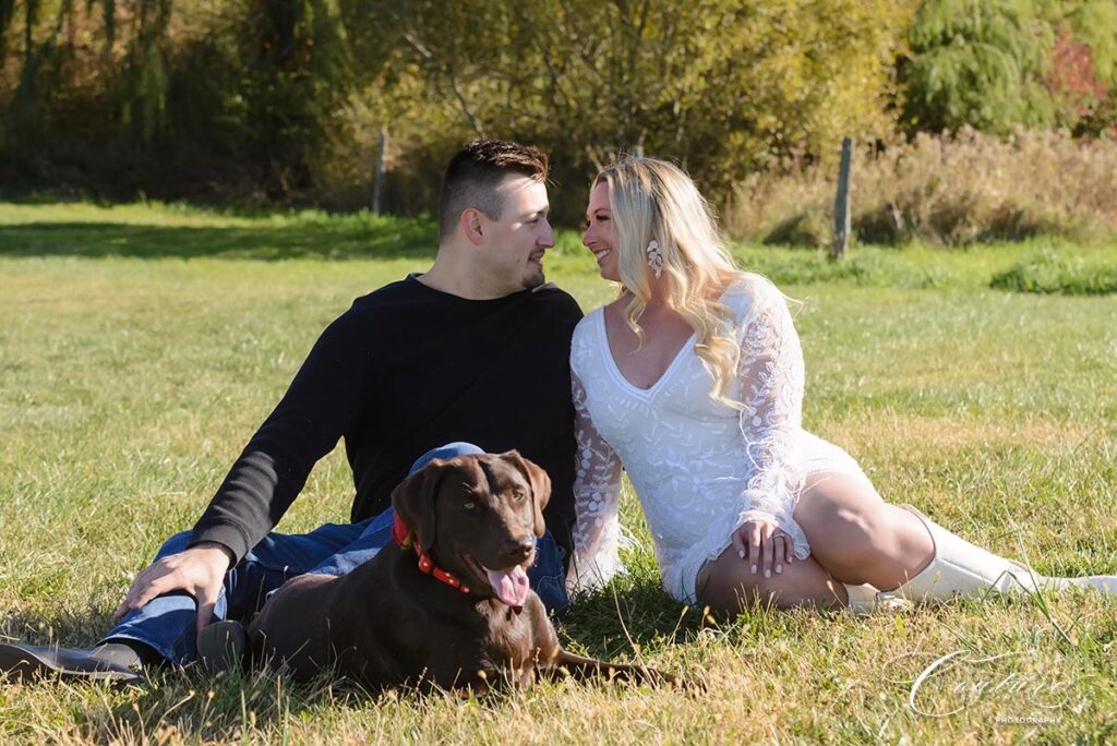 Engagement Session at Gouveia Vineyards in Wallingford, CT