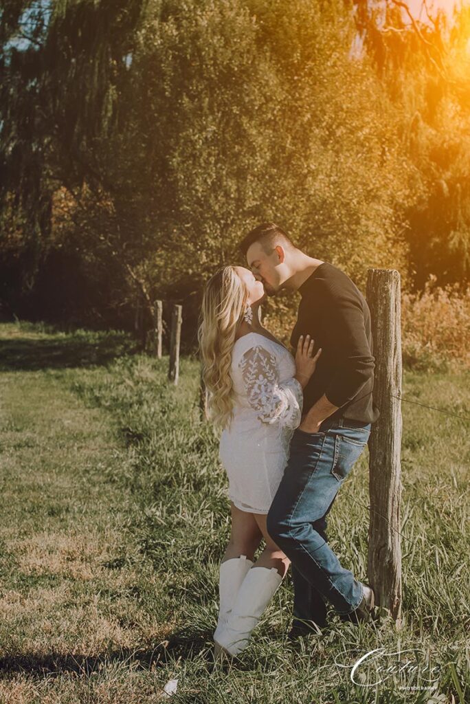 Engagement Session at Gouveia Vineyards in Wallingford, CT