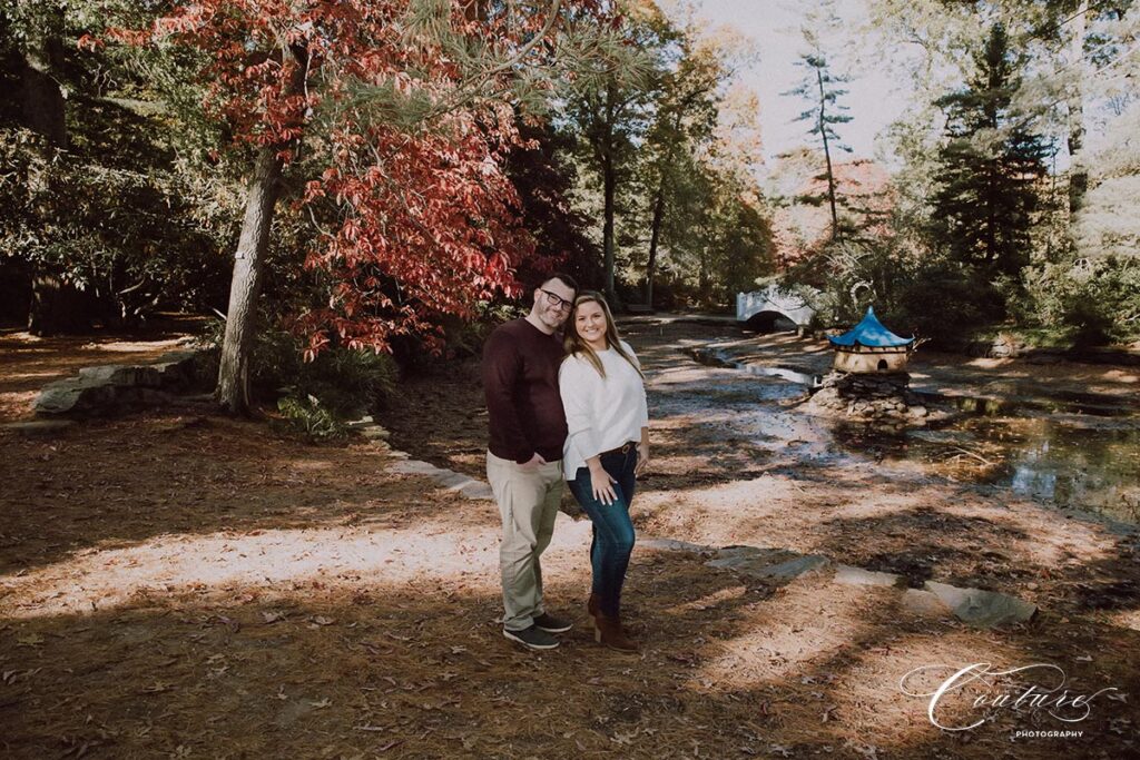 Engagement Session at Southford Falls in Southbury, CT