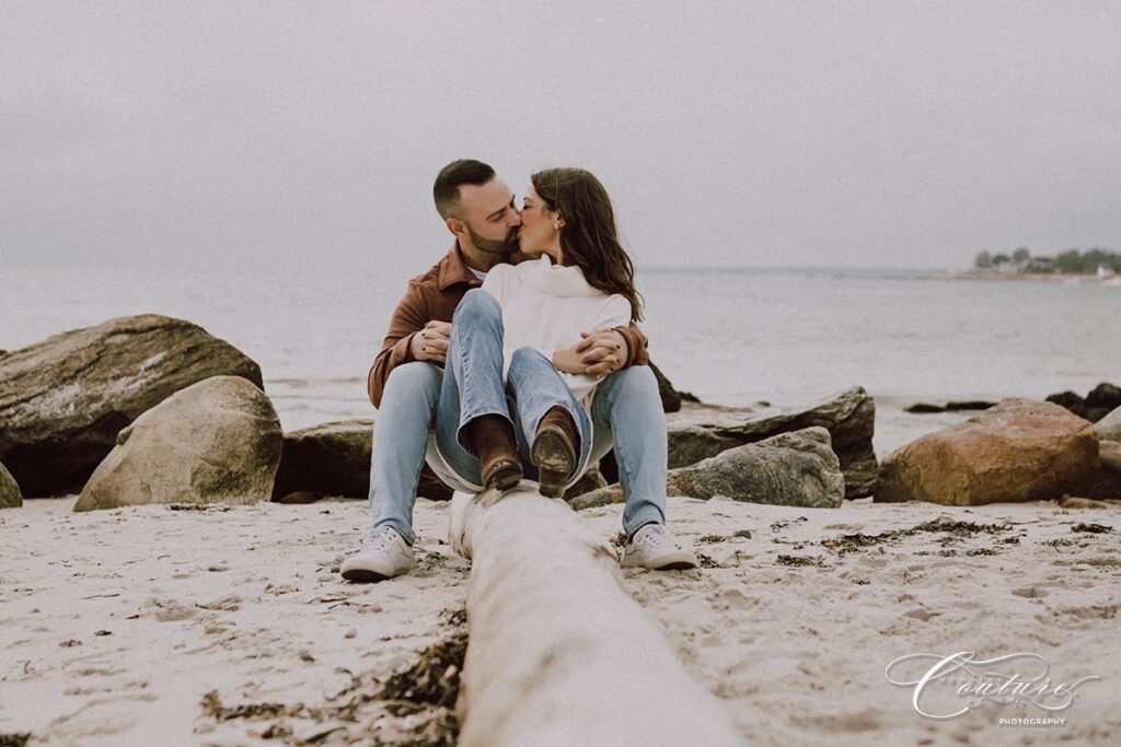 Engagement Session at Harkness Park in Waterford, CT