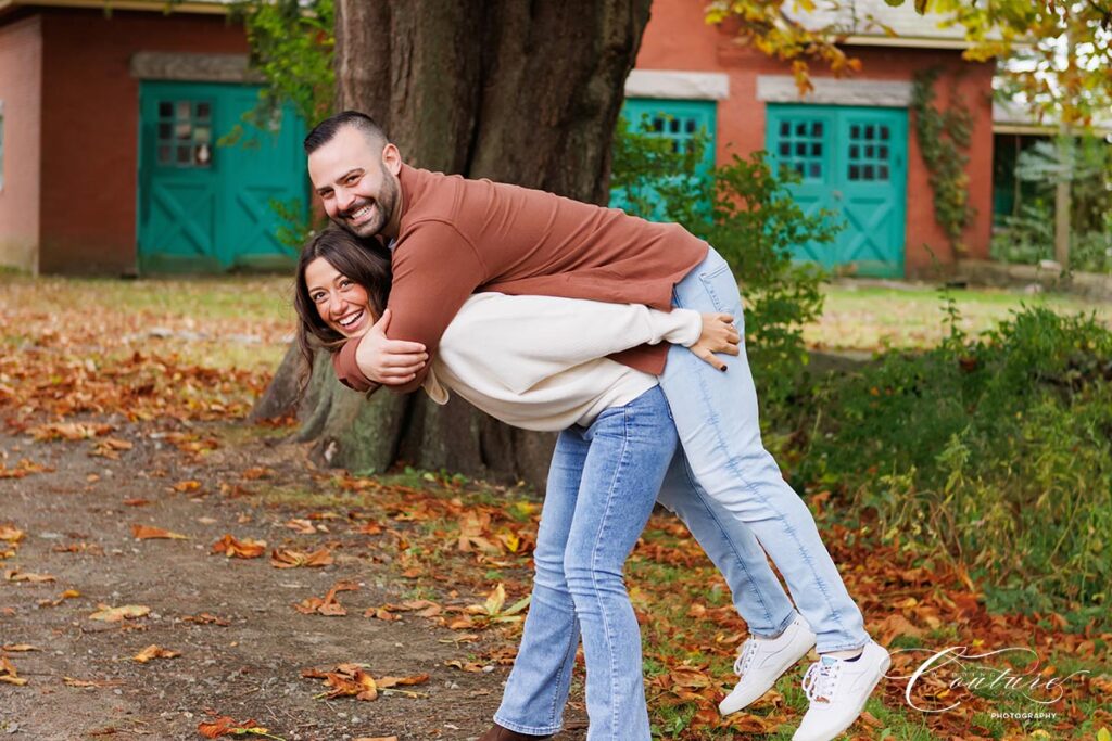 Engagement Session at Harkness Park in Waterford, CT