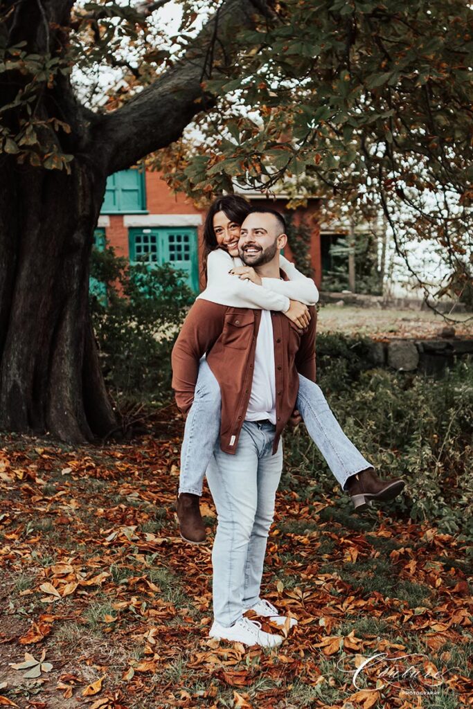 Engagement Session at Harkness Park in Waterford, CT