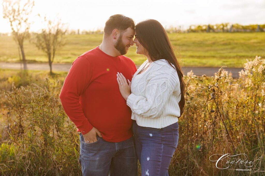 Engagement Session at Gouveia Vineyards in Wallingford, CT