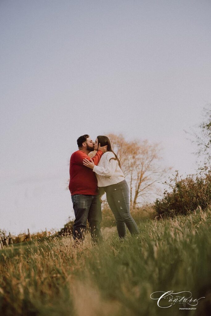 Engagement Session at Gouveia Vineyards in Wallingford, CT