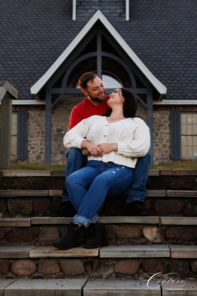 Engagement Session at Gouveia Vineyards in Wallingford, CT