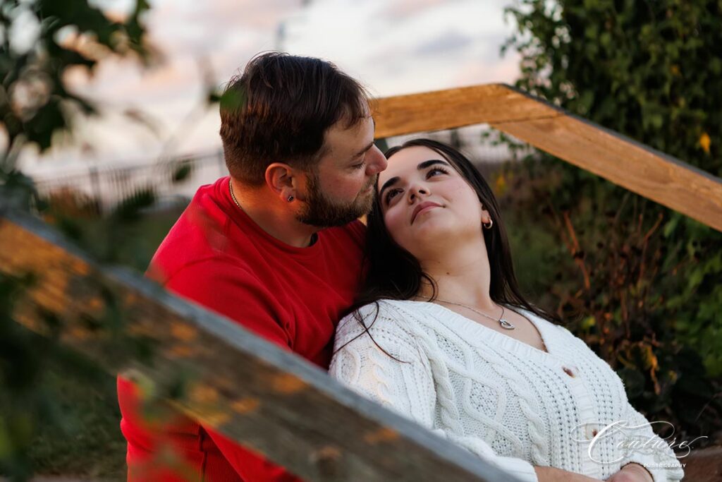 Engagement Session at Gouveia Vineyards in Wallingford, CT