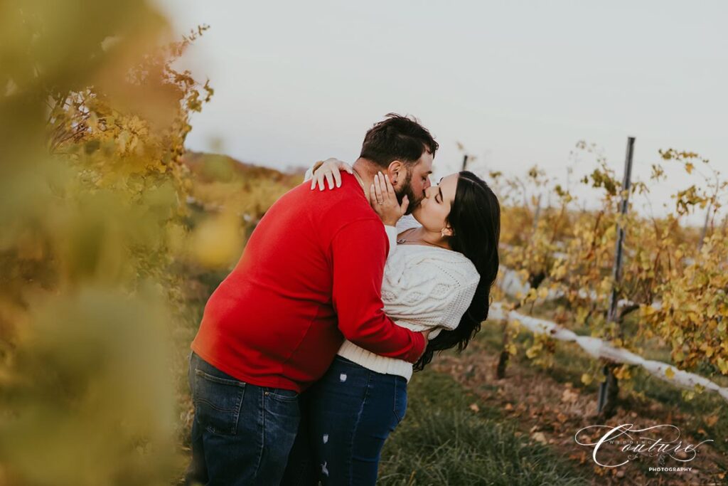 Engagement Session at Gouveia Vineyards in Wallingford, CT