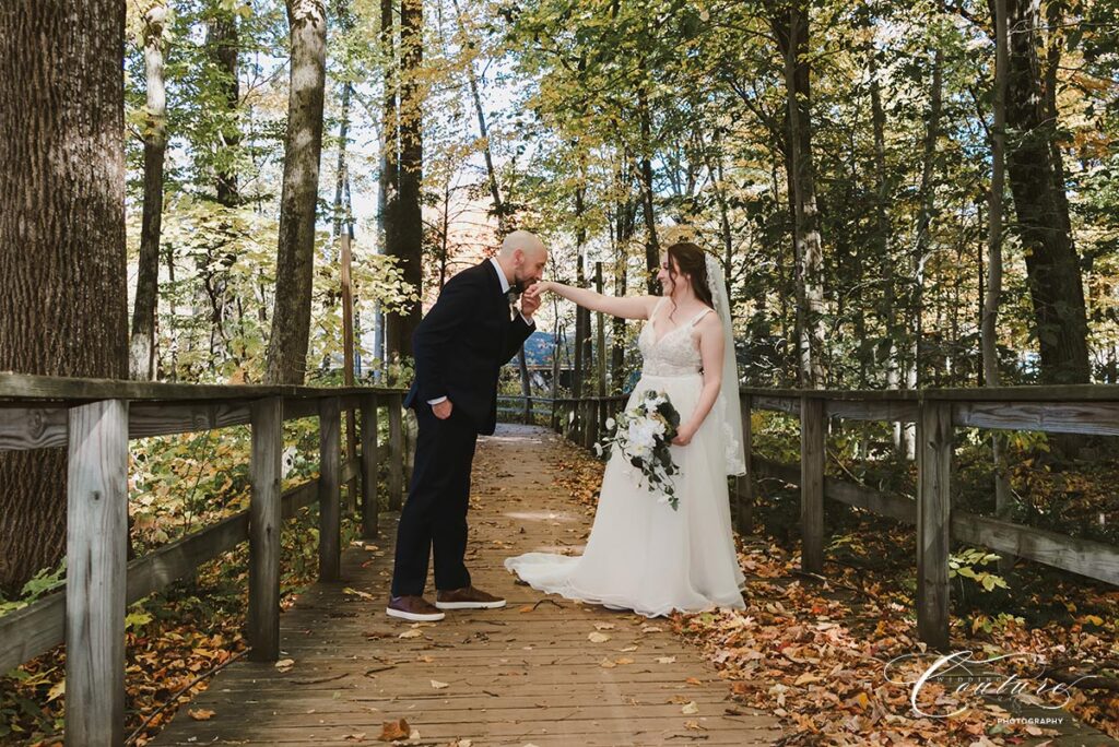 Wedding at Powder Ridge Mountain Park & Resort in Middlefield, CT