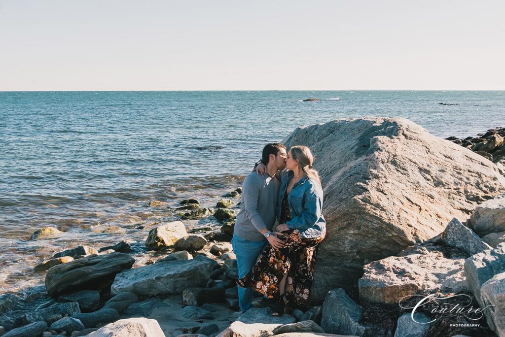 Engagement Session at Harkness Park in Waterford, CT