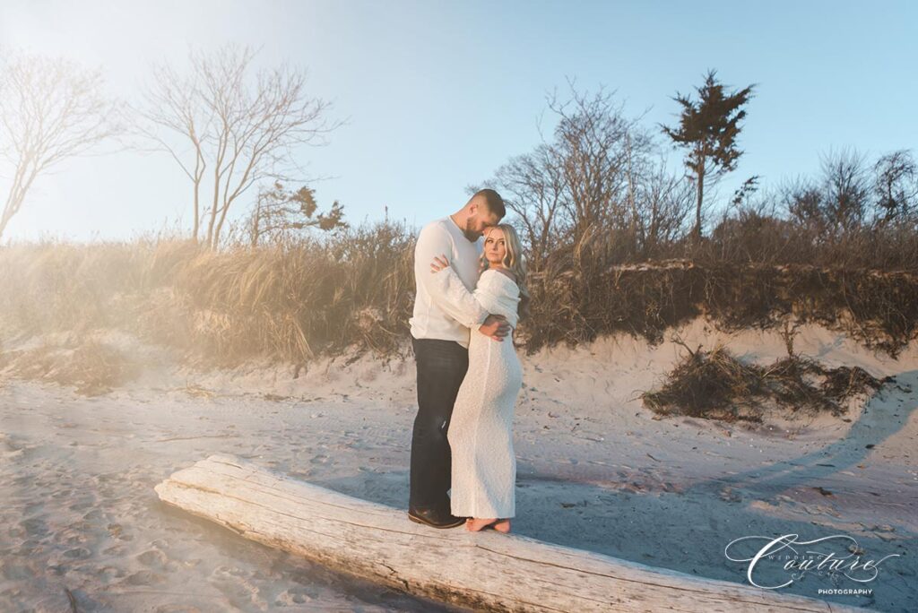 Engagement Session at at Harkness Park in Waterford, CT