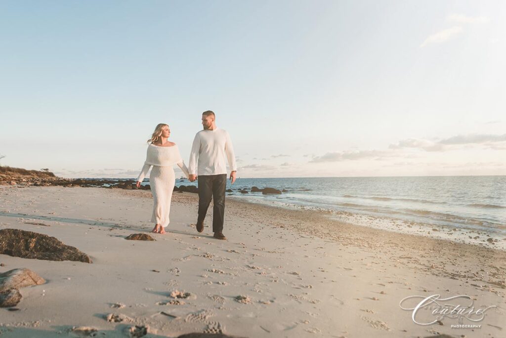 Engagement Session at at Harkness Park in Waterford, CT