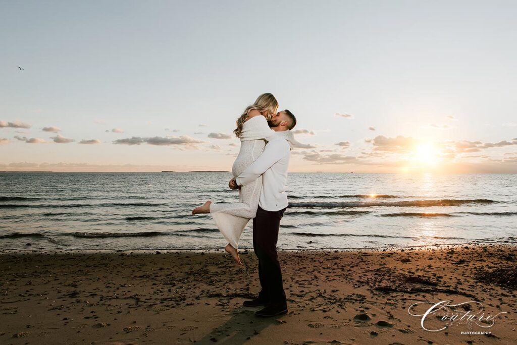Engagement Session at at Harkness Park in Waterford, CT