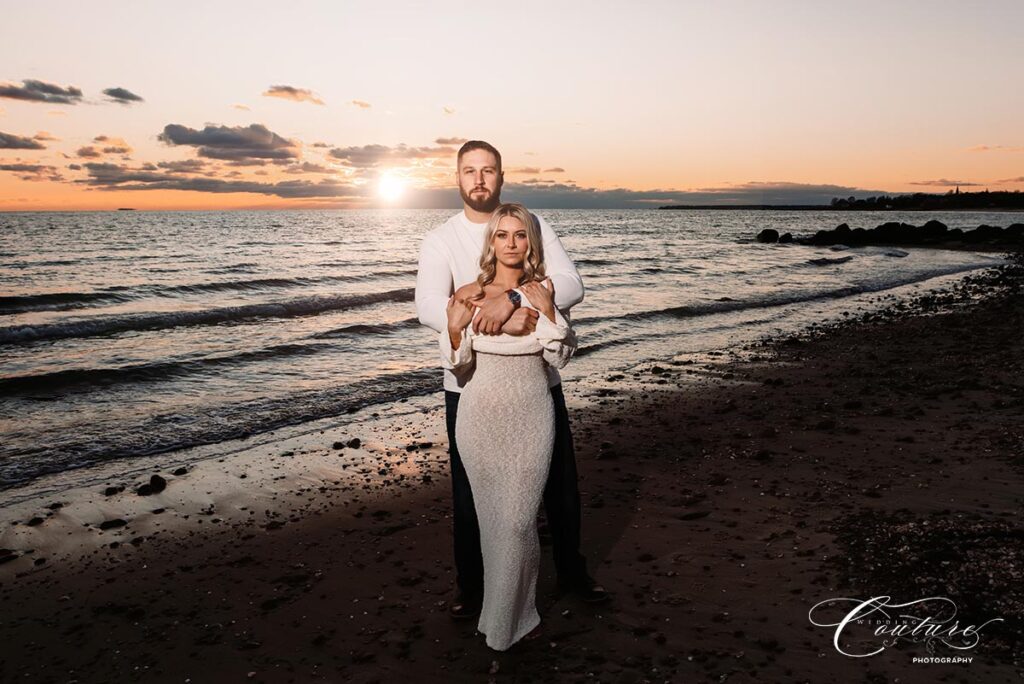 Engagement Session at at Harkness Park in Waterford, CT