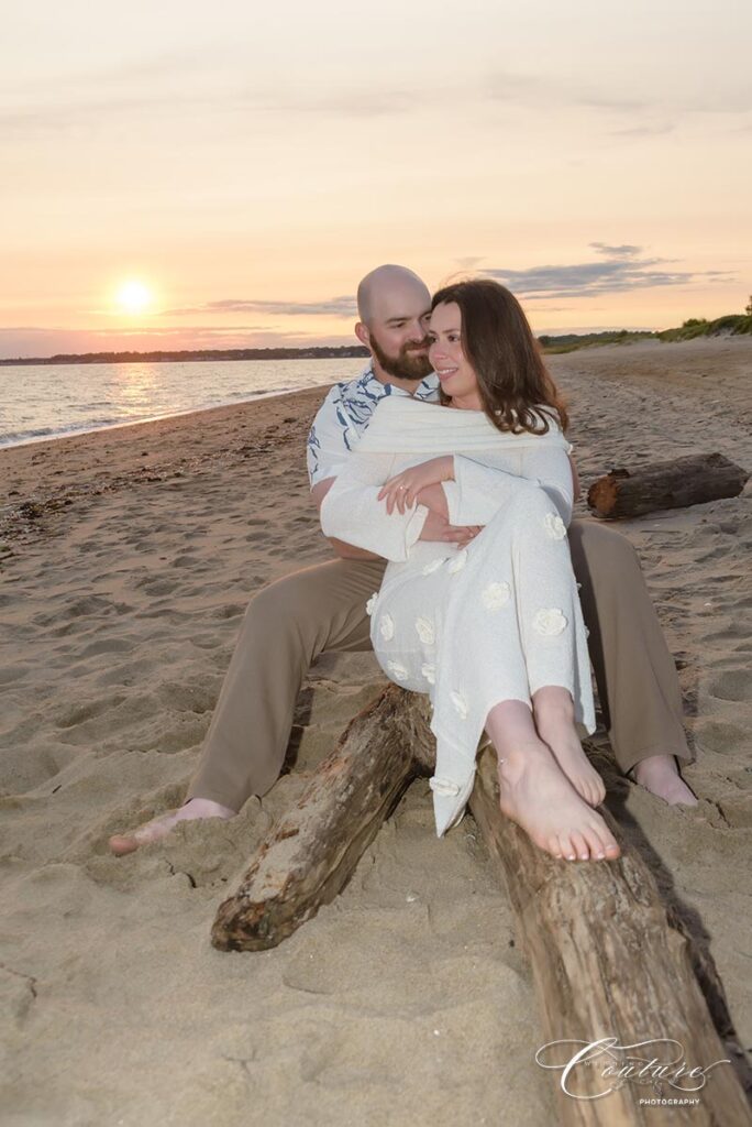 Engagement Session at Hammonasset State Park in Madison, CT