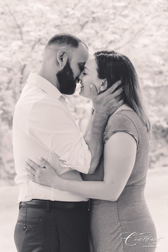 Engagement Session at Hubbard Park in Meridan, CT