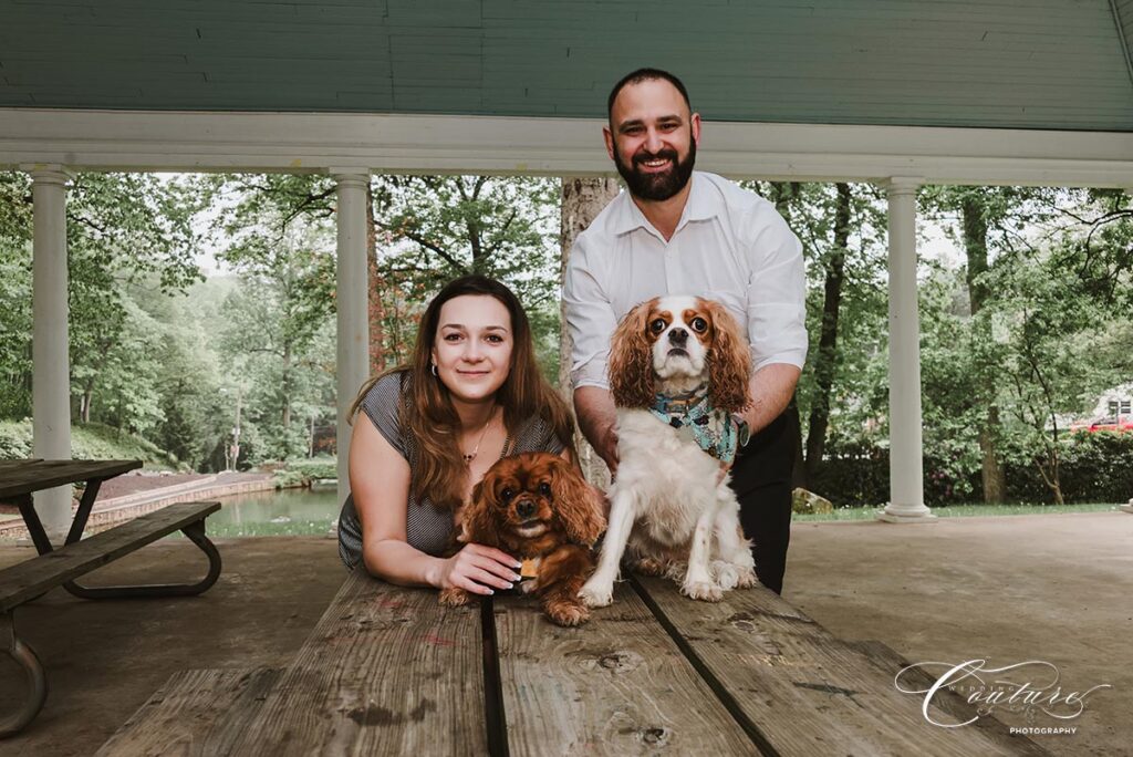 Engagement Session at Hubbard Park in Meridan, CT