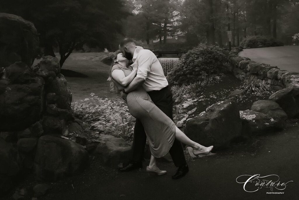 Engagement Session at Hubbard Park in Meridan, CT